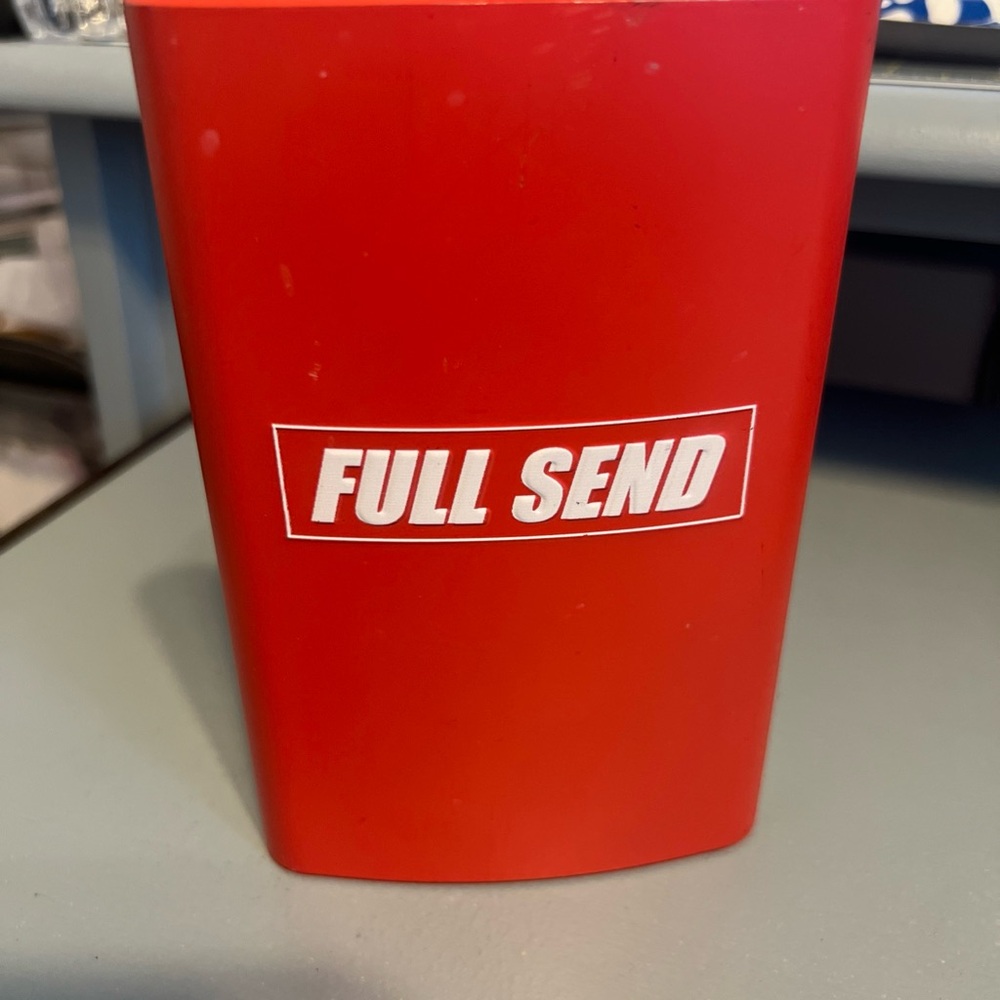 Full Send Red Flask - Picture 3 of 4